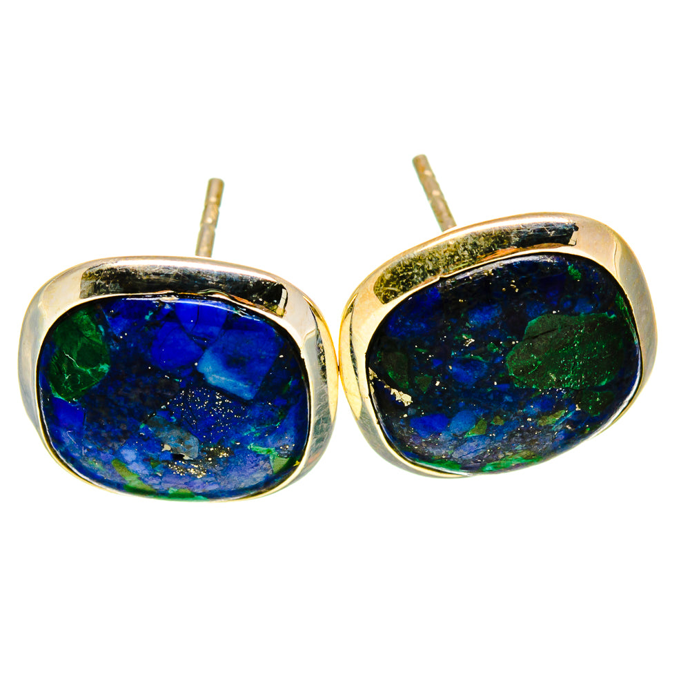 Azurite Earrings handcrafted by Ana Silver Co - EARR416138