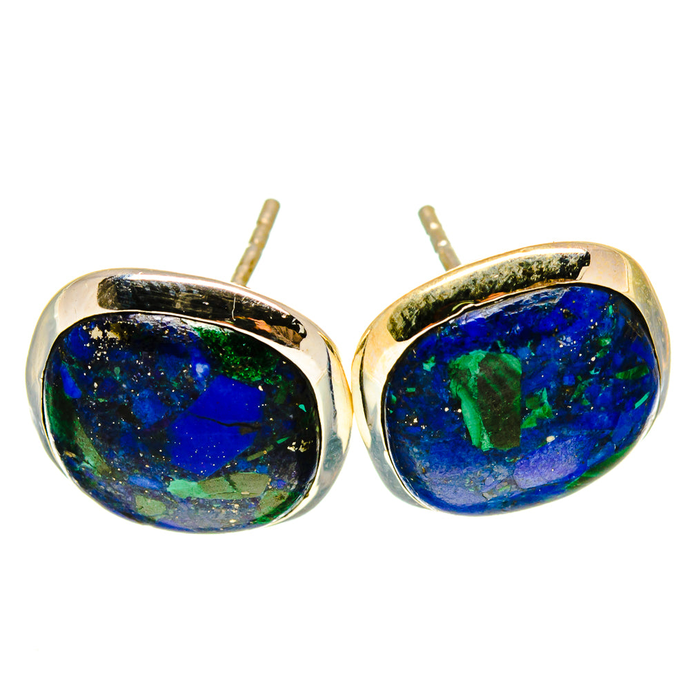 Azurite Earrings handcrafted by Ana Silver Co - EARR416139