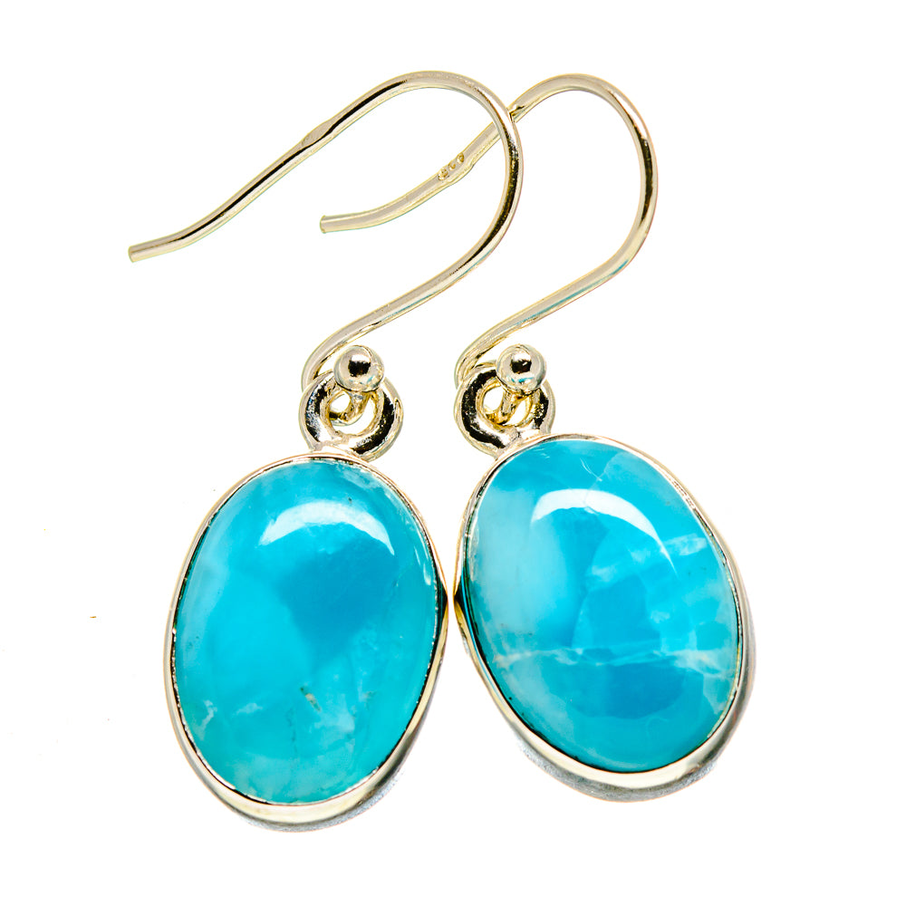 Larimar Earrings handcrafted by Ana Silver Co - EARR416142