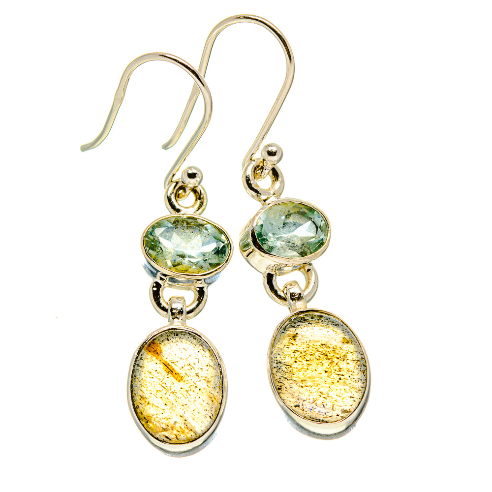 Labradorite Earrings handcrafted by Ana Silver Co - EARR416150