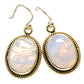 Blue Lace Agate Earrings handcrafted by Ana Silver Co - EARR416163