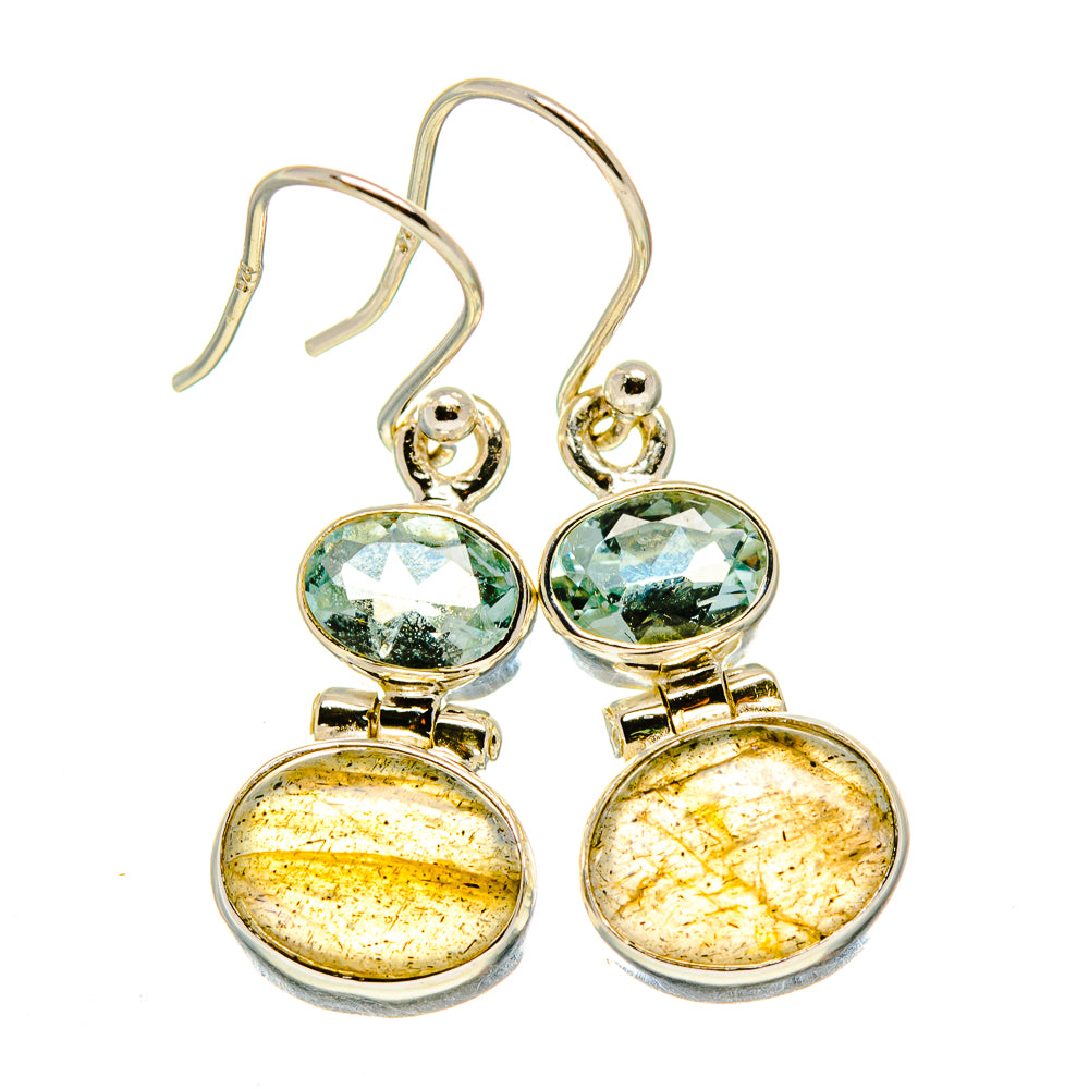 Labradorite Earrings handcrafted by Ana Silver Co - EARR416169