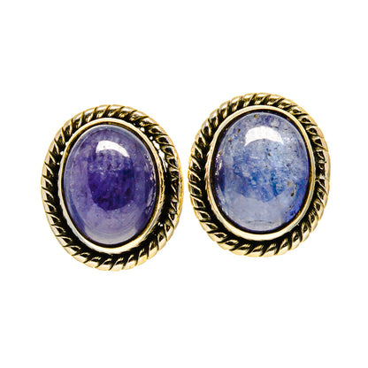 Tanzanite Earrings handcrafted by Ana Silver Co - EARR416207