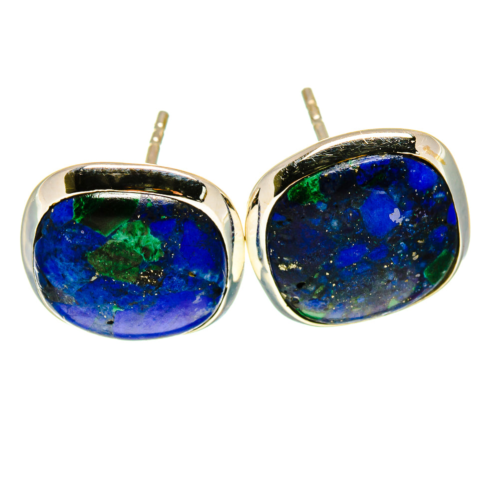 Azurite Earrings handcrafted by Ana Silver Co - EARR416208