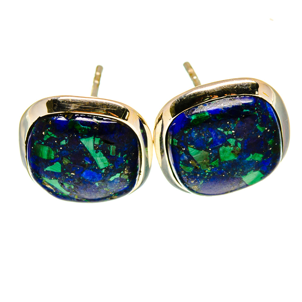 Azurite Earrings handcrafted by Ana Silver Co - EARR416214