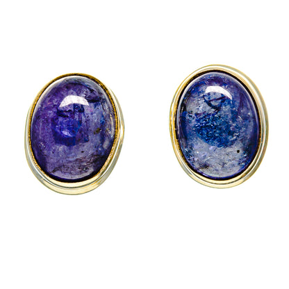 Tanzanite Earrings handcrafted by Ana Silver Co - EARR416215