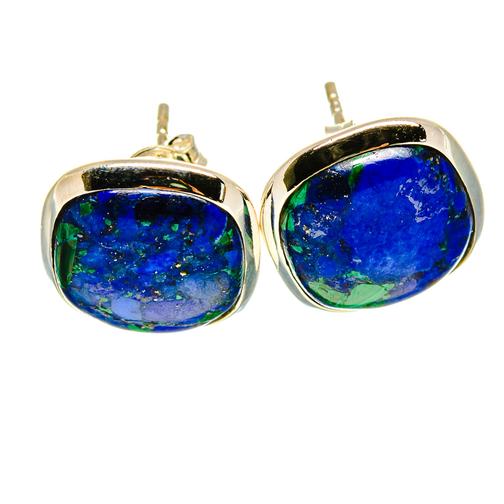Azurite Earrings handcrafted by Ana Silver Co - EARR416218