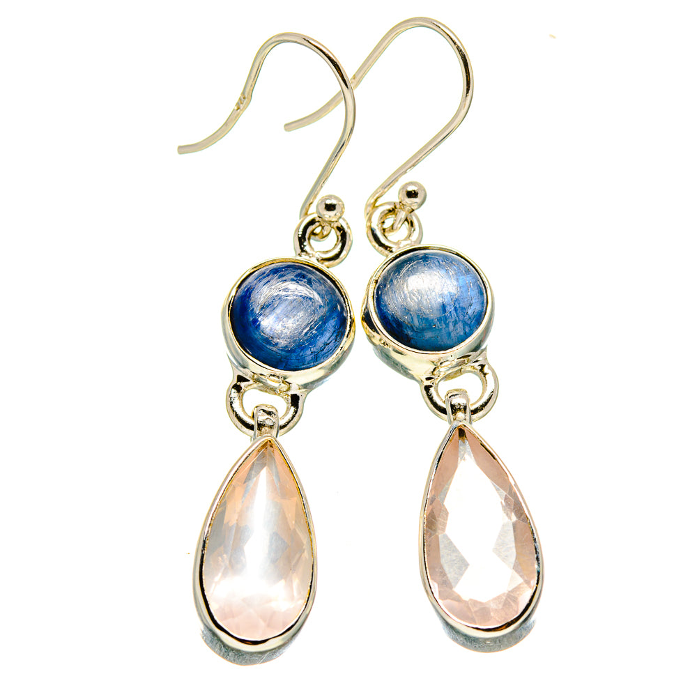 Rose Quartz Earrings handcrafted by Ana Silver Co - EARR416230