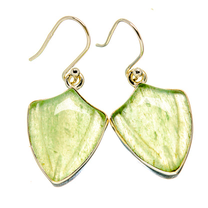 Prehnite Earrings handcrafted by Ana Silver Co - EARR416232