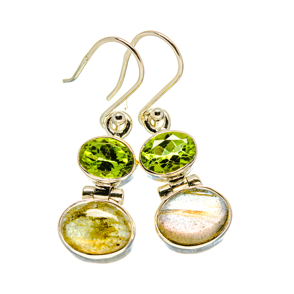 Labradorite Earrings handcrafted by Ana Silver Co - EARR416234