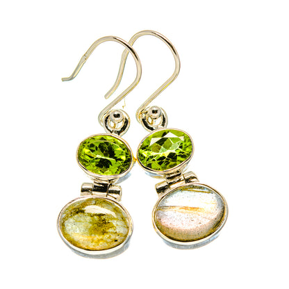 Labradorite Earrings handcrafted by Ana Silver Co - EARR416234