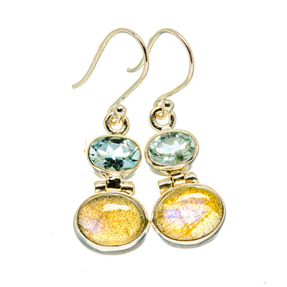 Labradorite Earrings handcrafted by Ana Silver Co - EARR416236
