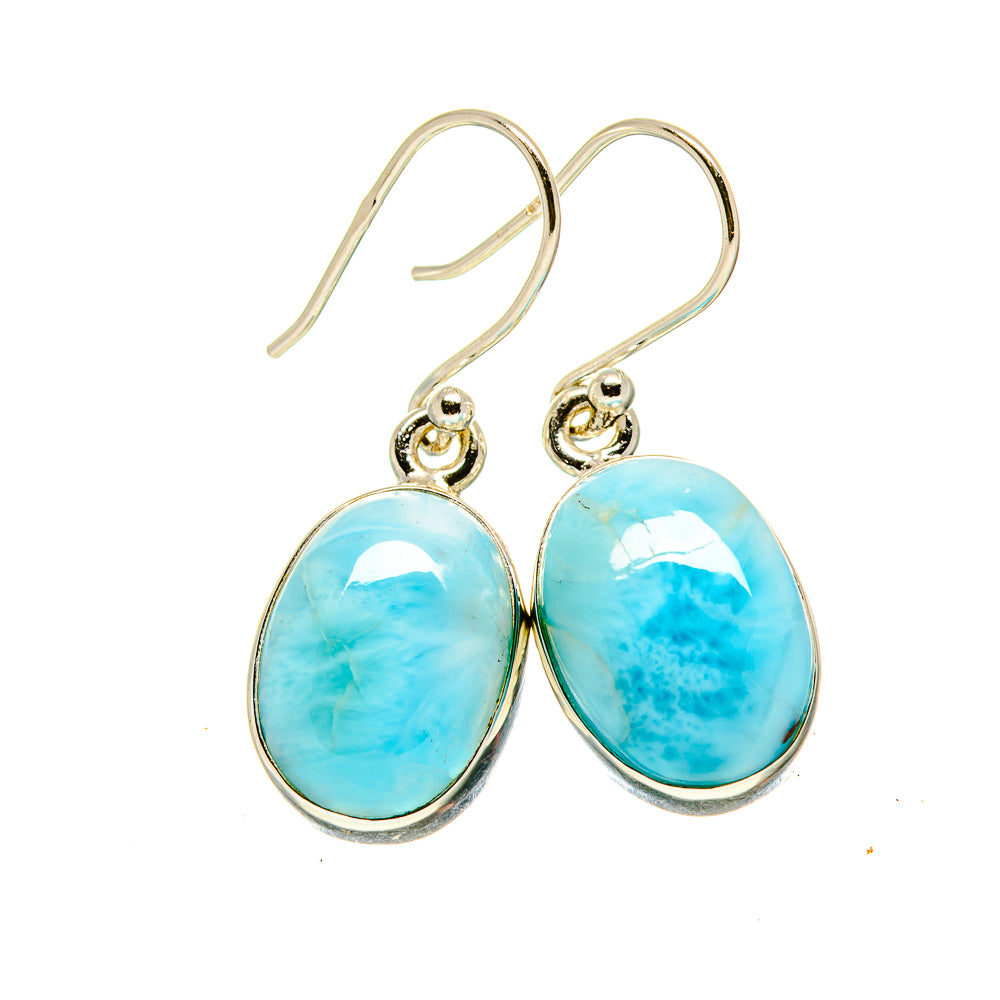 Larimar Earrings handcrafted by Ana Silver Co - EARR416248