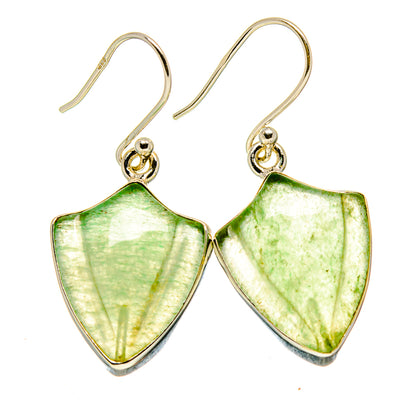 Prehnite Earrings handcrafted by Ana Silver Co - EARR416249