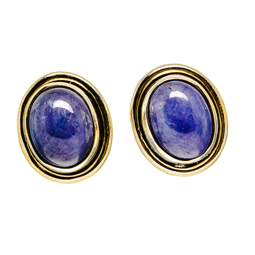 Tanzanite Earrings handcrafted by Ana Silver Co - EARR416275