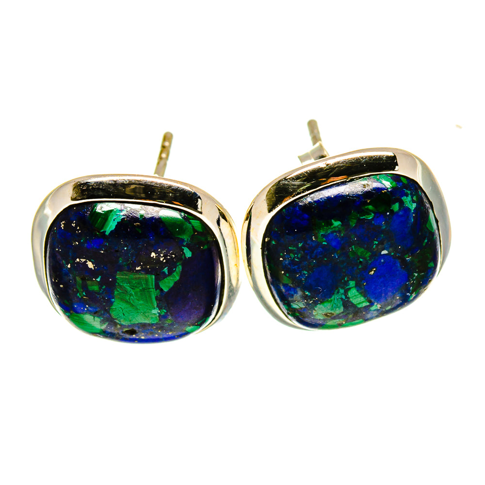 Azurite Earrings handcrafted by Ana Silver Co - EARR416278