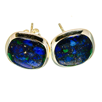 Azurite Earrings handcrafted by Ana Silver Co - EARR416281