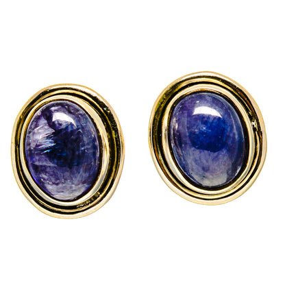 Kyanite Earrings handcrafted by Ana Silver Co - EARR416283