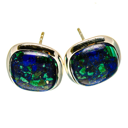 Azurite Earrings handcrafted by Ana Silver Co - EARR416288