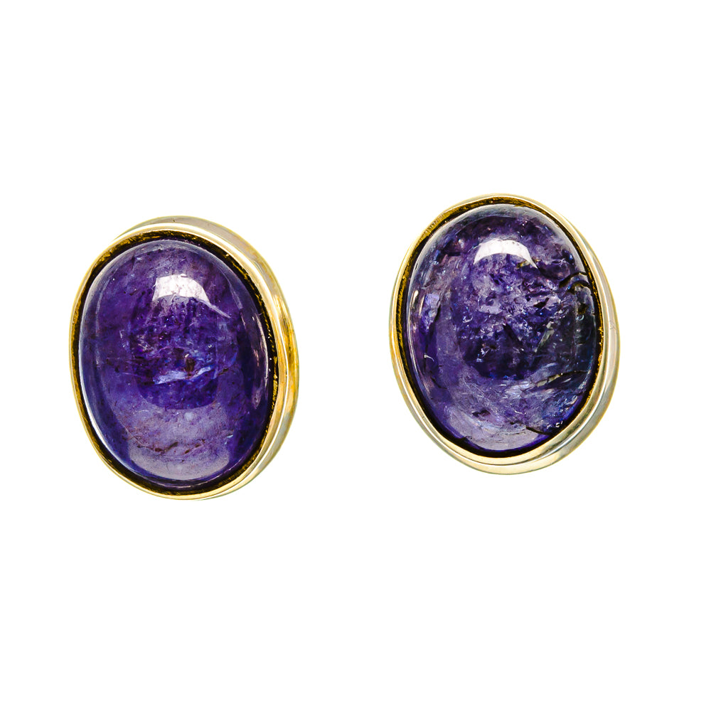Tanzanite Earrings handcrafted by Ana Silver Co - EARR416291