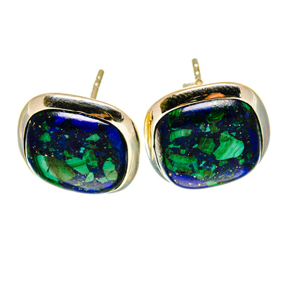 Azurite Earrings handcrafted by Ana Silver Co - EARR416294