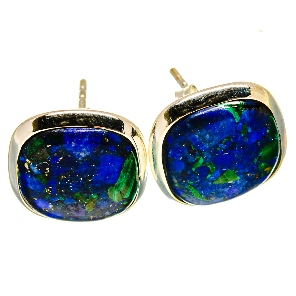 Azurite Earrings handcrafted by Ana Silver Co - EARR416297