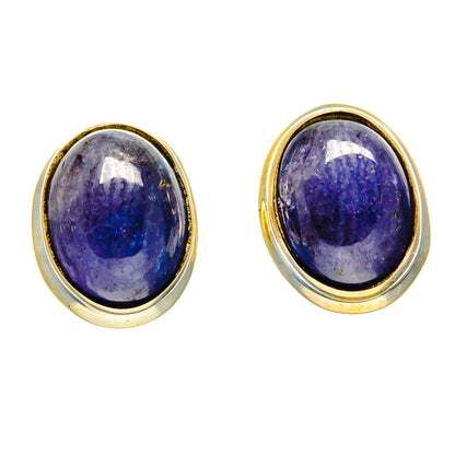 Tanzanite Earrings handcrafted by Ana Silver Co - EARR416298