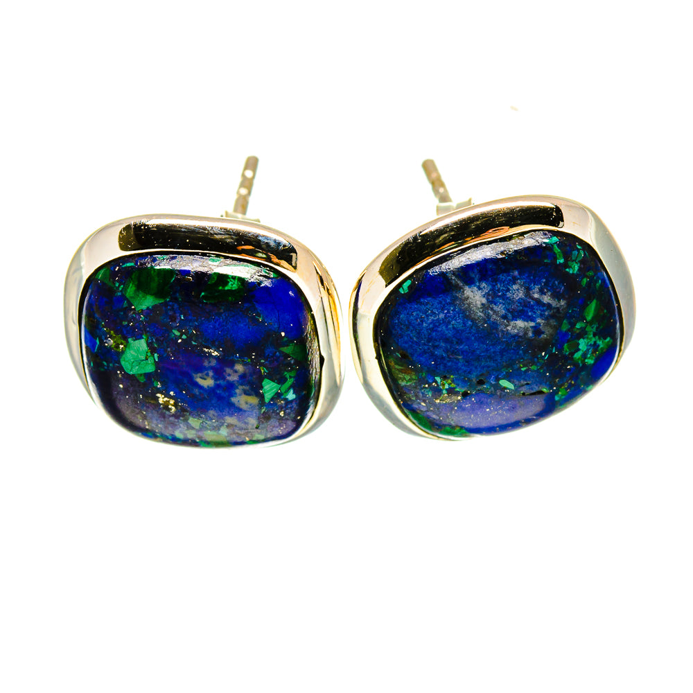 Azurite Earrings handcrafted by Ana Silver Co - EARR416351