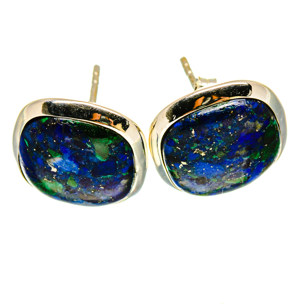 Azurite Earrings handcrafted by Ana Silver Co - EARR416353
