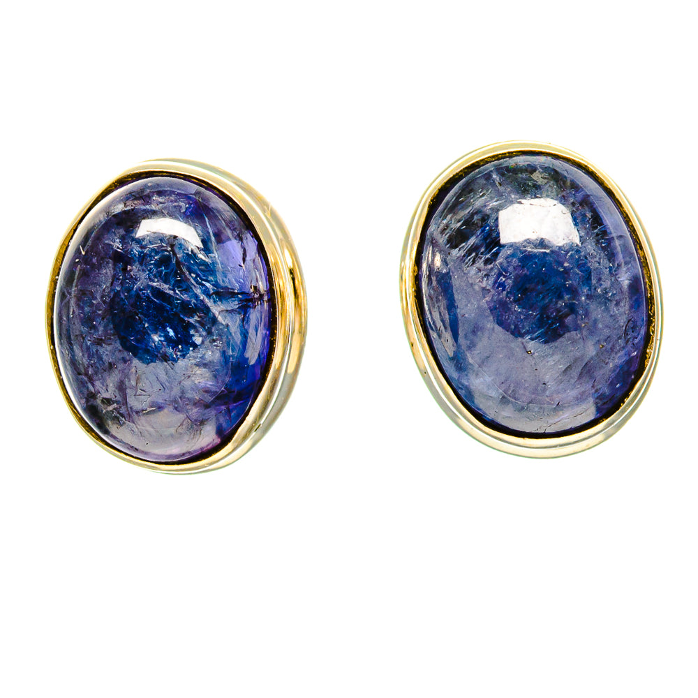 Tanzanite Earrings handcrafted by Ana Silver Co - EARR416354