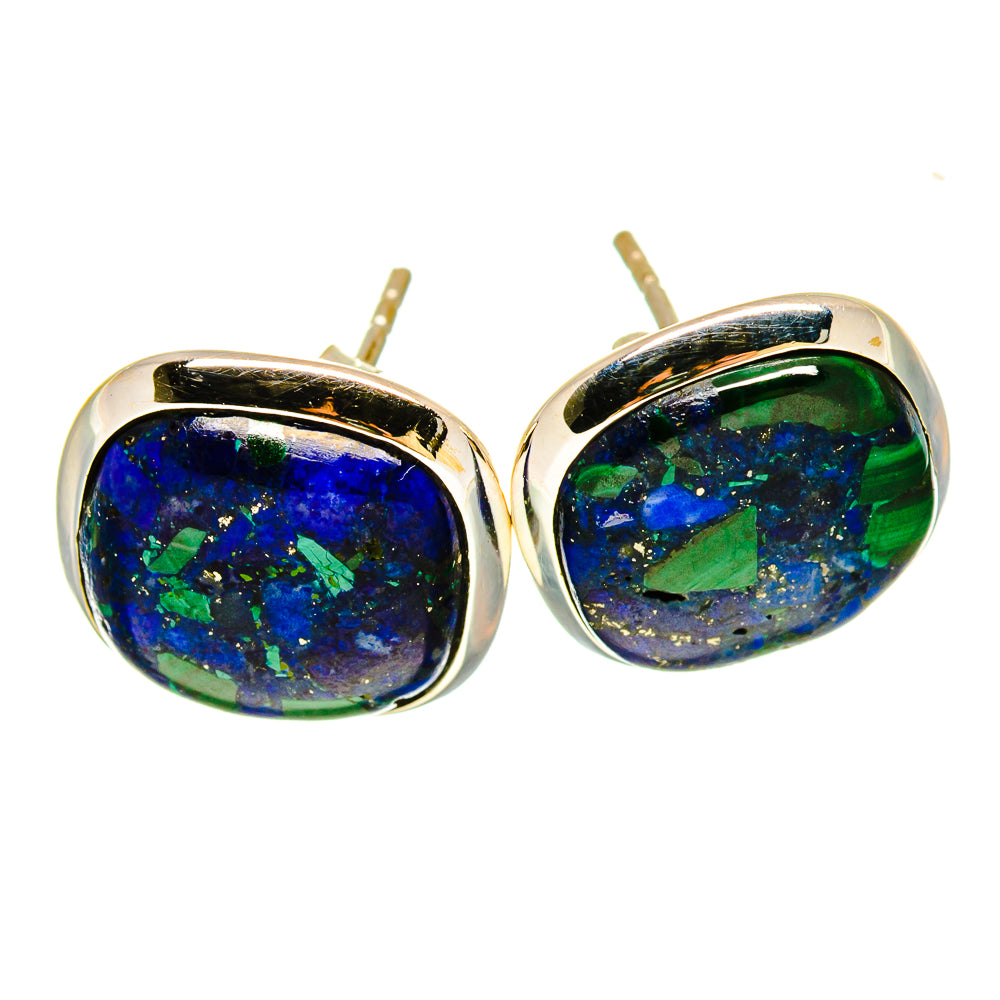 Azurite Earrings handcrafted by Ana Silver Co - EARR416356