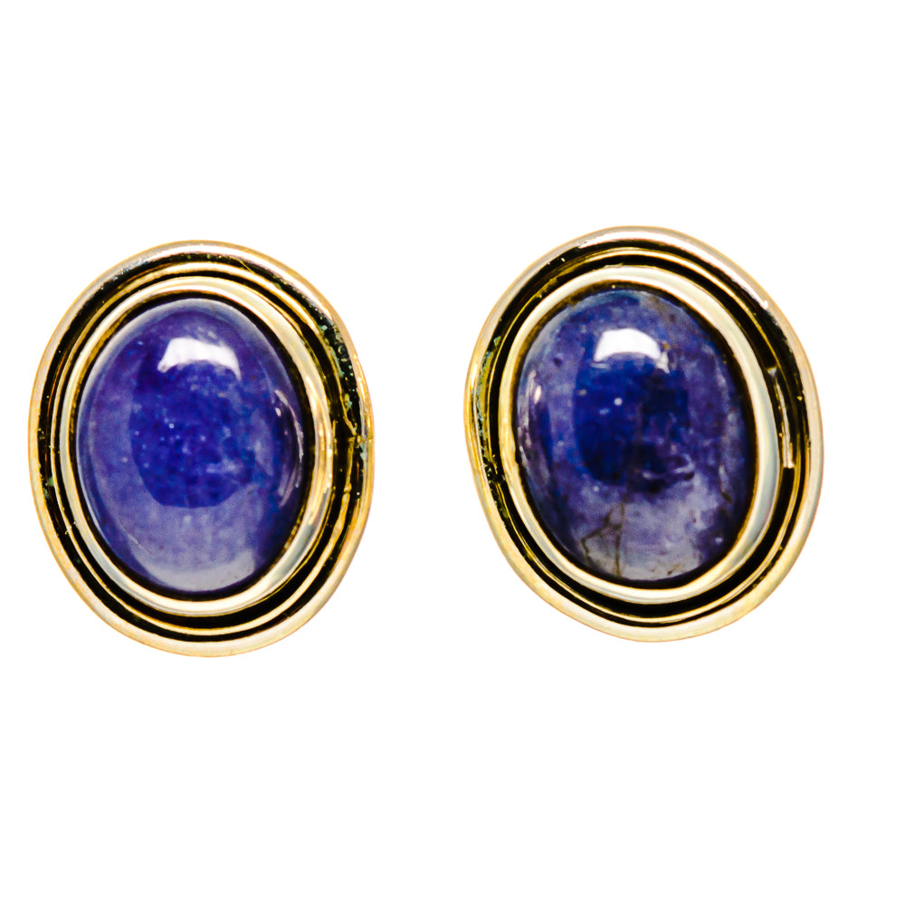 Tanzanite Earrings handcrafted by Ana Silver Co - EARR416372