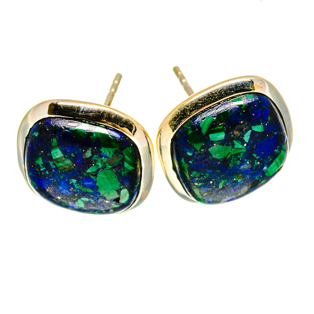 Azurite Earrings handcrafted by Ana Silver Co - EARR416374
