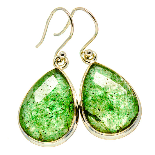 Emerald Earrings handcrafted by Ana Silver Co - EARR416395
