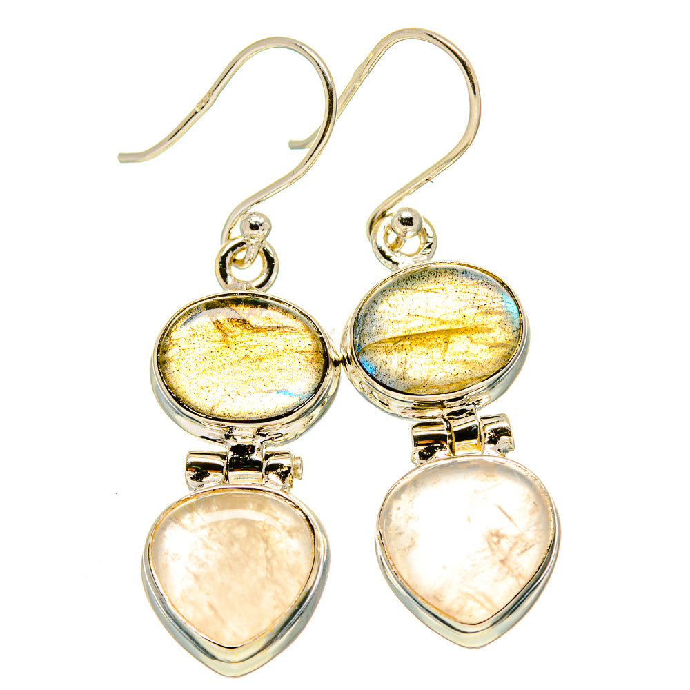 Labradorite Earrings handcrafted by Ana Silver Co - EARR416414