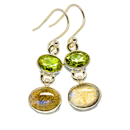 Labradorite Earrings handcrafted by Ana Silver Co - EARR416416