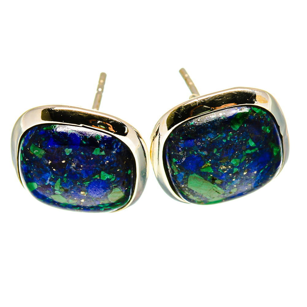 Azurite Earrings handcrafted by Ana Silver Co - EARR416422