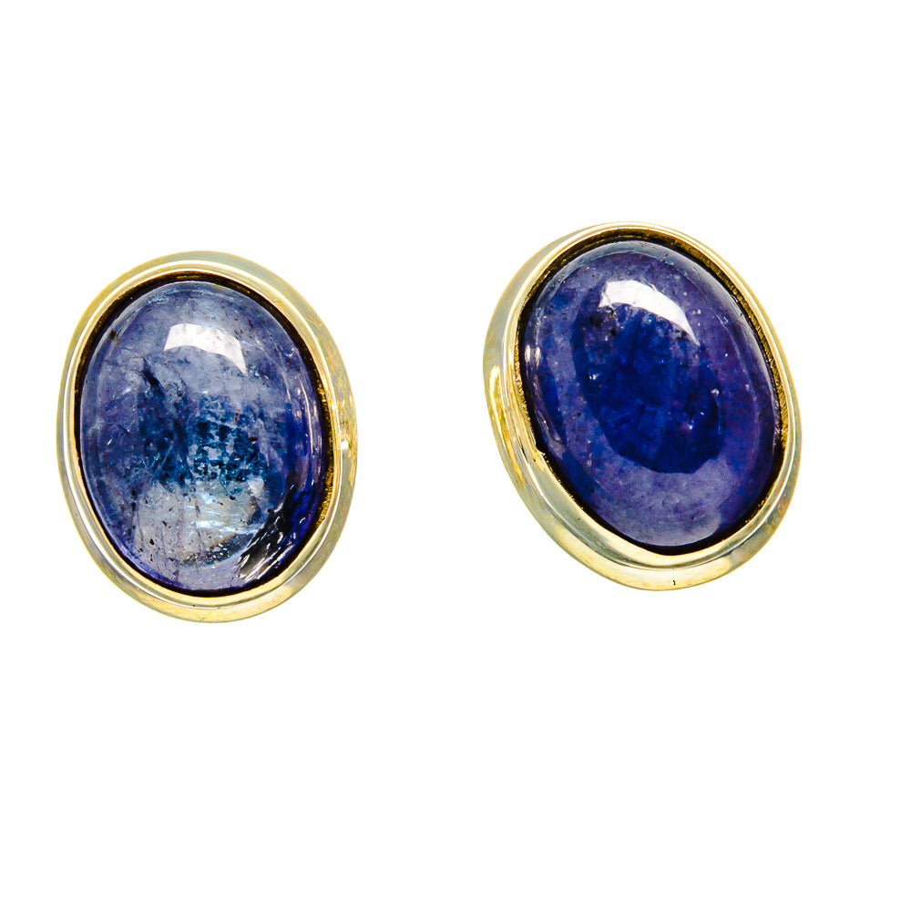 Tanzanite Earrings handcrafted by Ana Silver Co - EARR416430