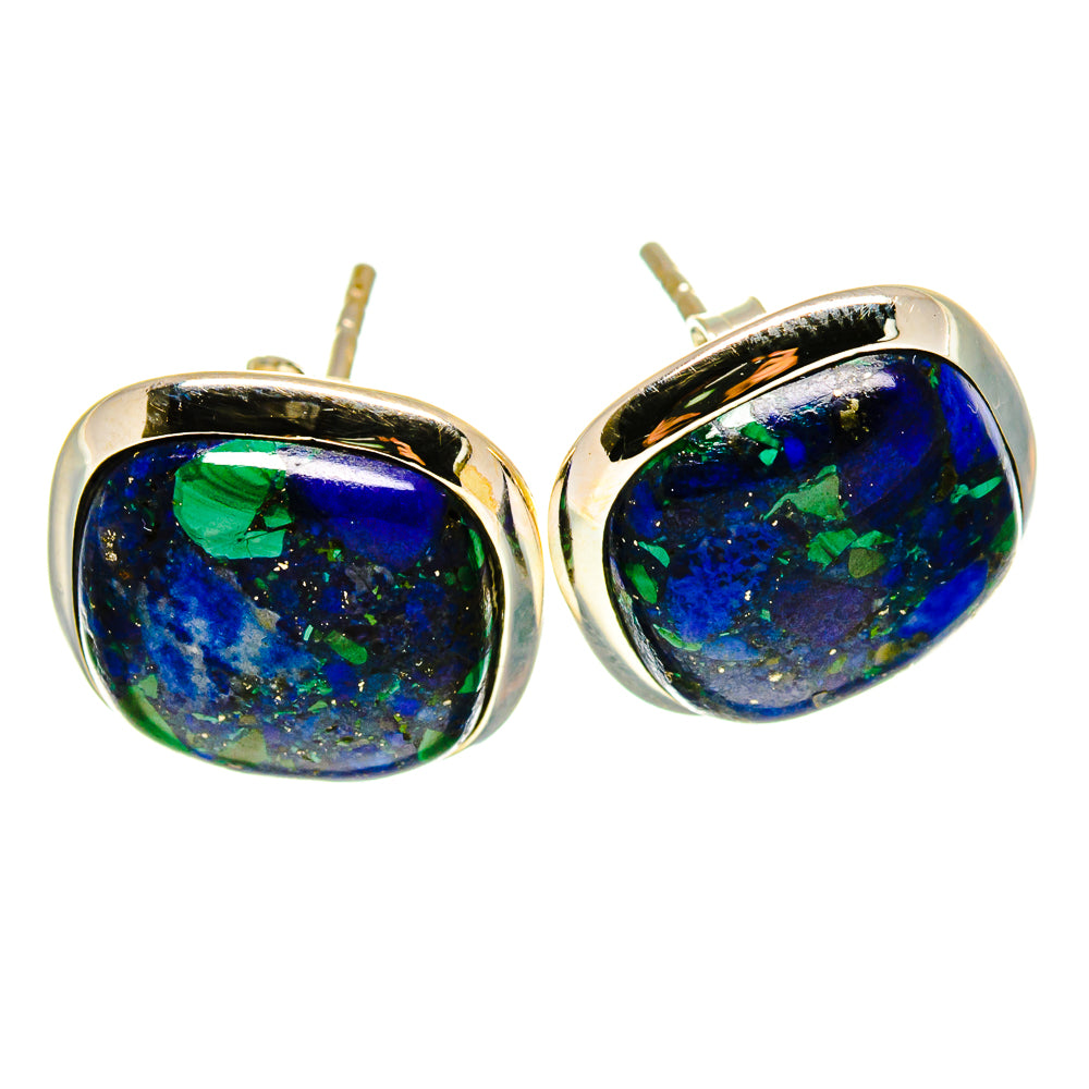 Azurite Earrings handcrafted by Ana Silver Co - EARR416431