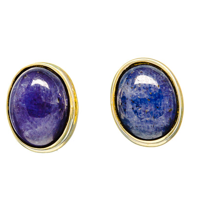 Tanzanite Earrings handcrafted by Ana Silver Co - EARR416432