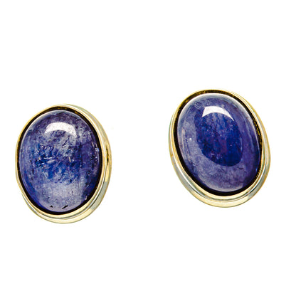 Tanzanite Earrings handcrafted by Ana Silver Co - EARR416433
