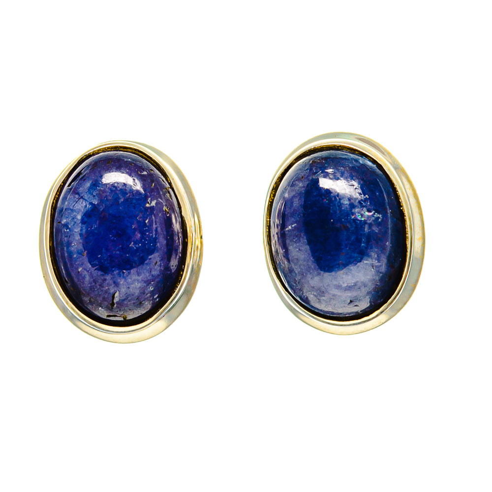 Tanzanite Earrings handcrafted by Ana Silver Co - EARR416438