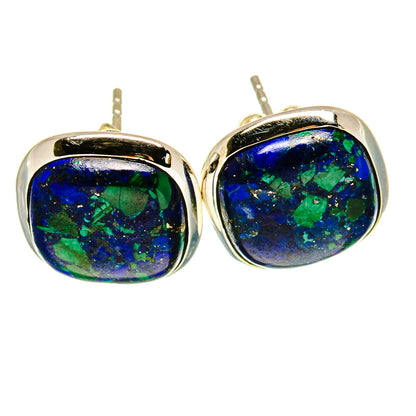 Azurite Earrings handcrafted by Ana Silver Co - EARR416441
