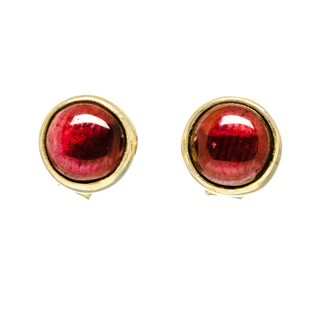 Garnet Earrings handcrafted by Ana Silver Co - EARR416447