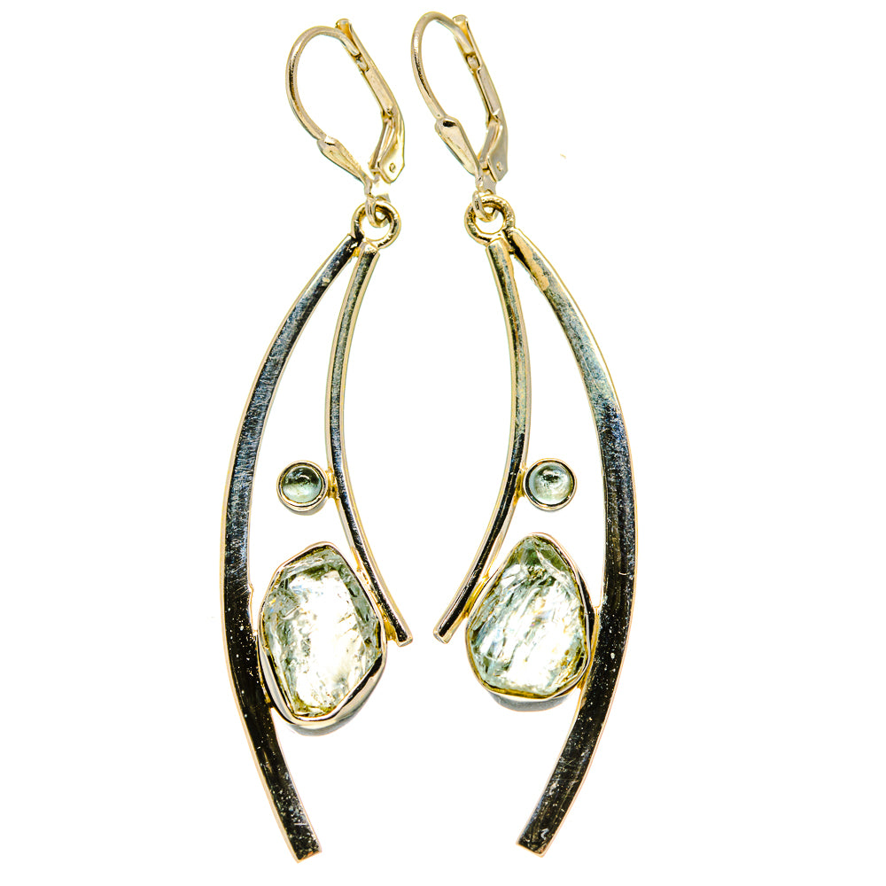 Aquamarine Earrings handcrafted by Ana Silver Co - EARR416491