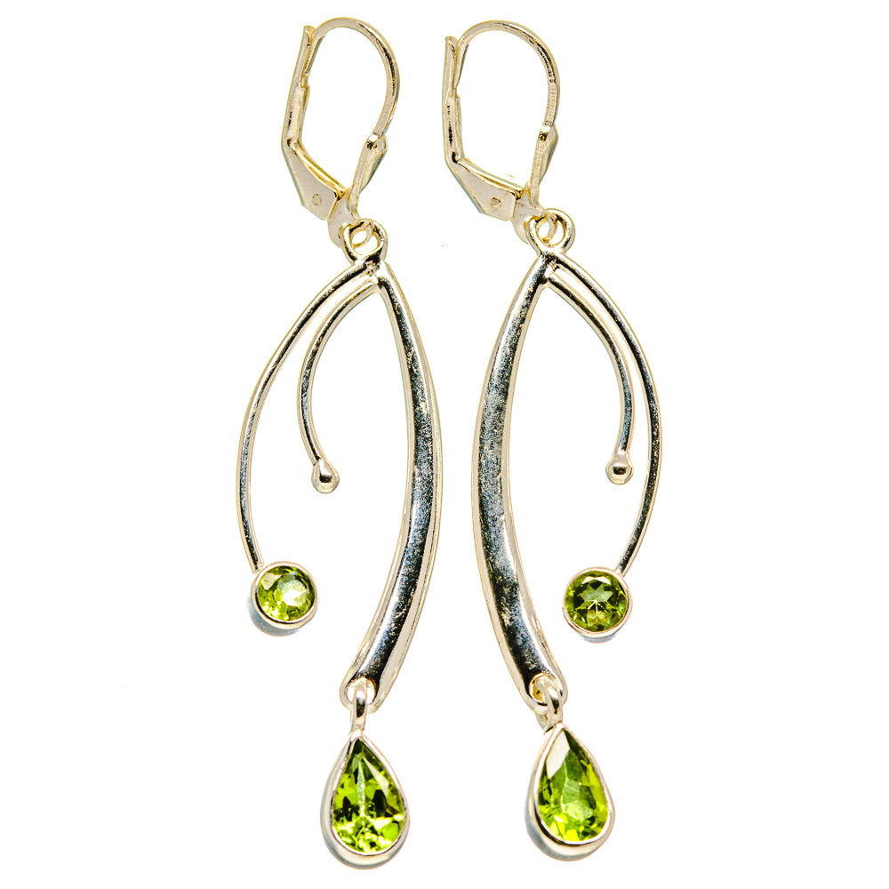 Peridot Earrings handcrafted by Ana Silver Co - EARR416492