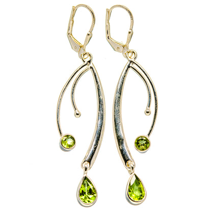 Peridot Earrings handcrafted by Ana Silver Co - EARR416492