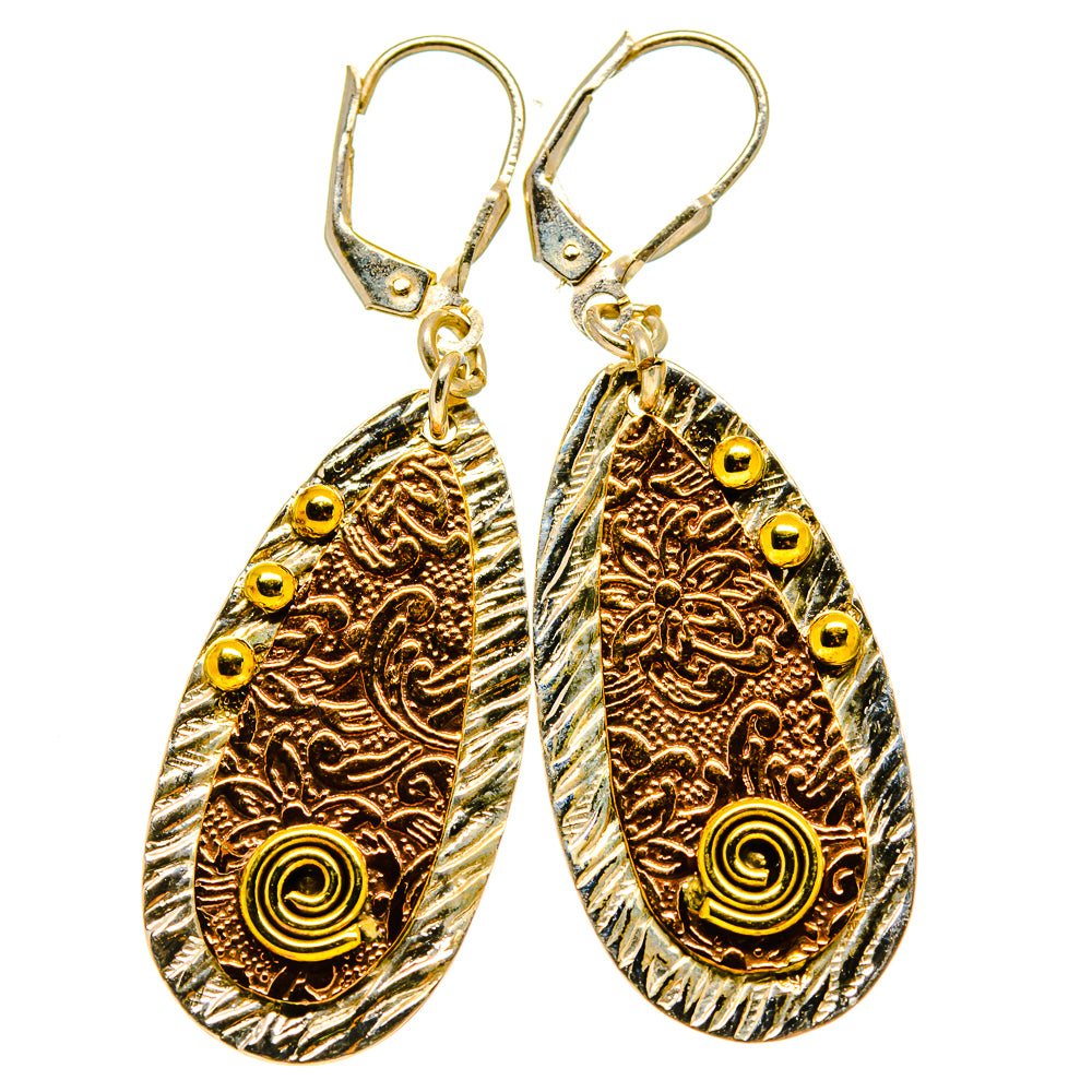 Copper Earrings handcrafted by Ana Silver Co - EARR416493