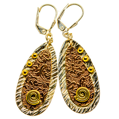 Copper Earrings handcrafted by Ana Silver Co - EARR416493