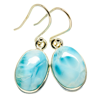 Larimar Earrings handcrafted by Ana Silver Co - EARR416501